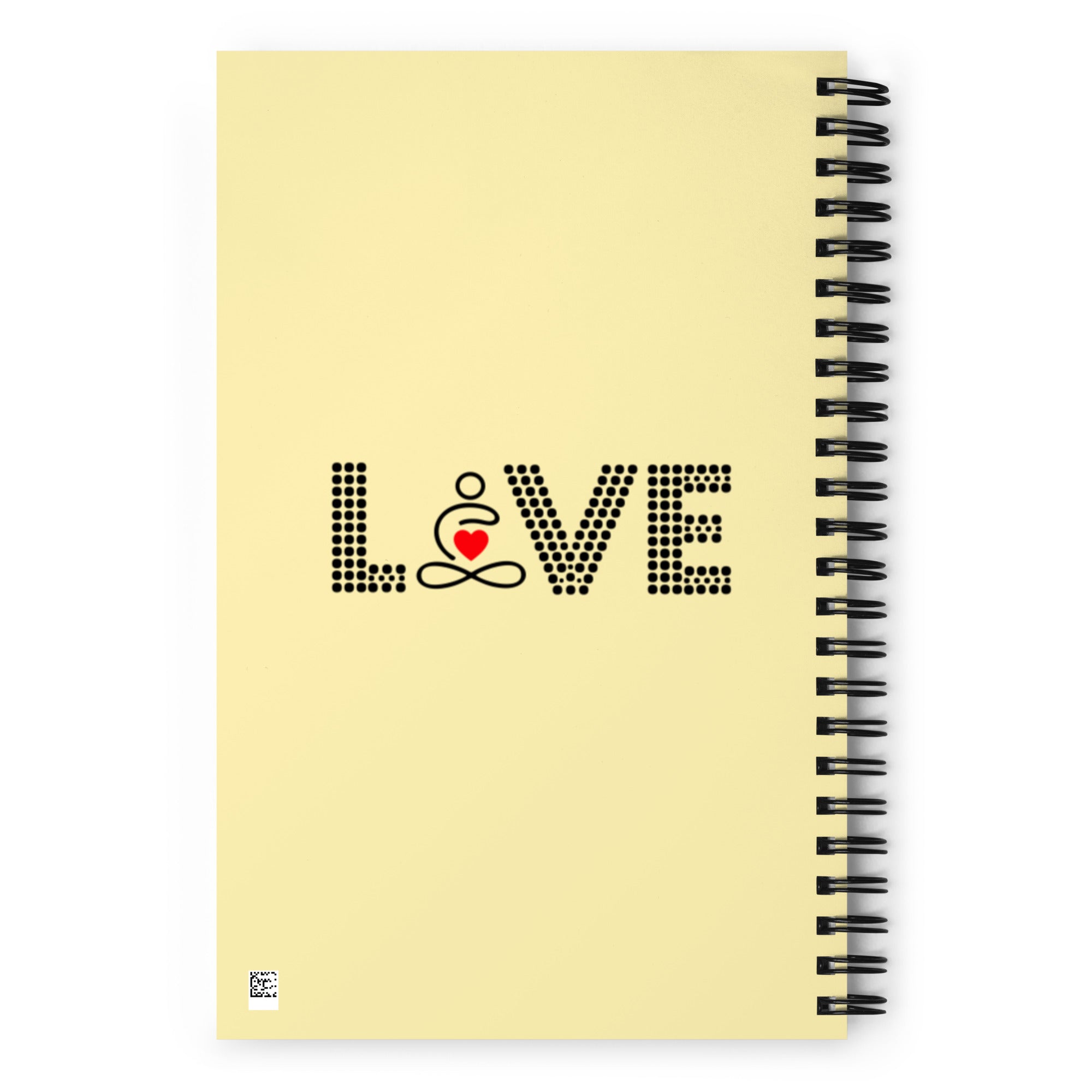 LOVE YOGA - Spiral notebook
