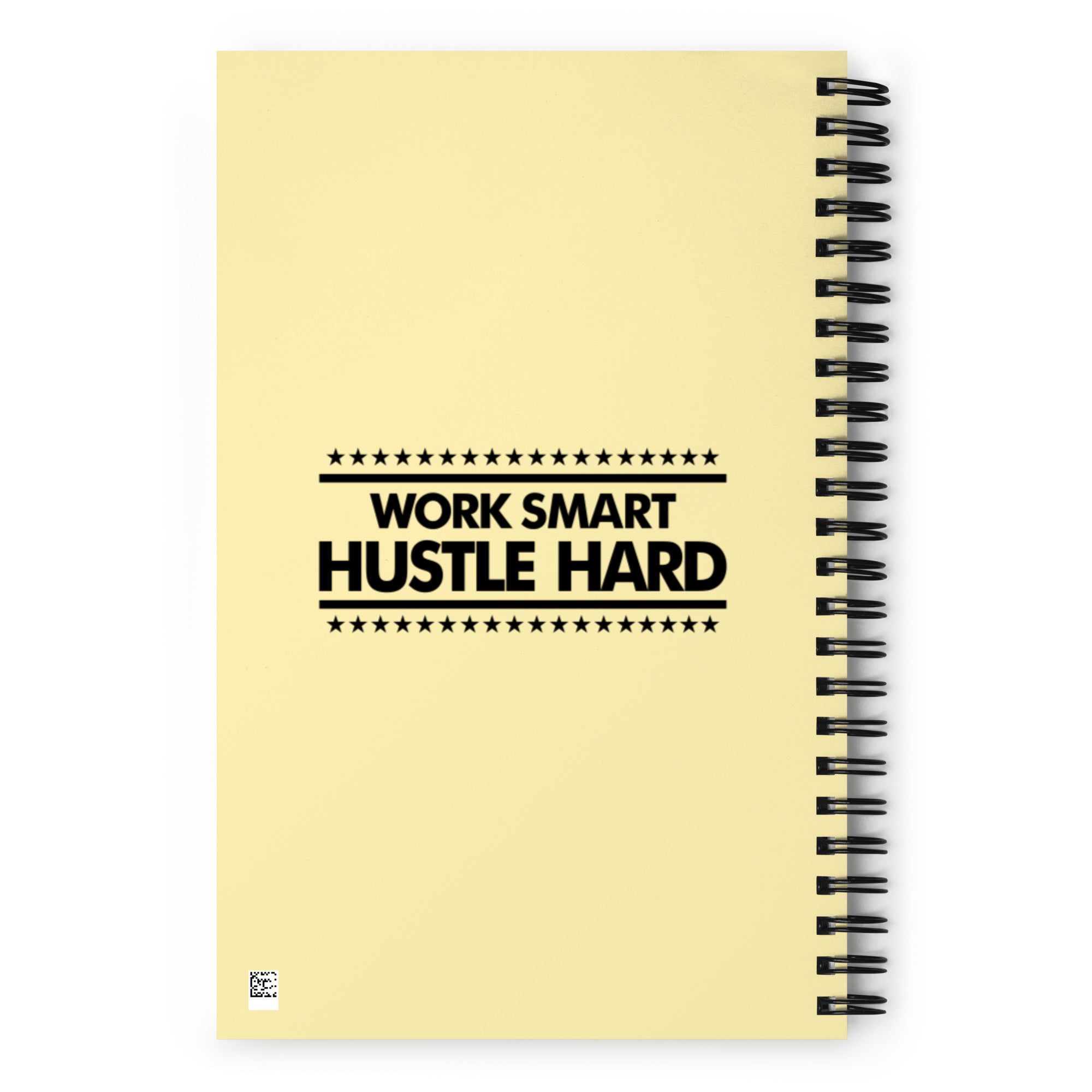 WORK SMART HUSTLE HARD - Spiral notebook