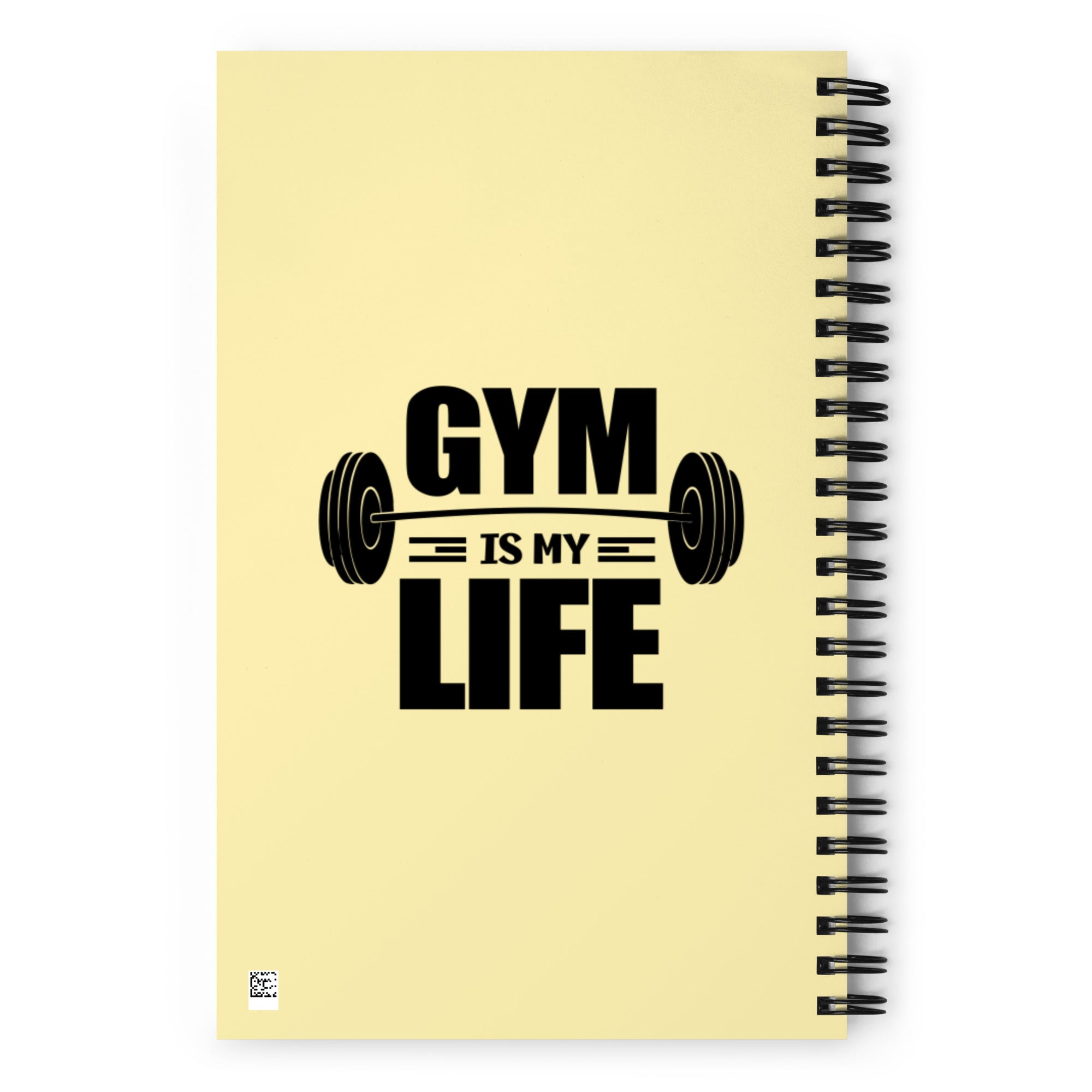GYM IS MY LIFE - Spiral notebook