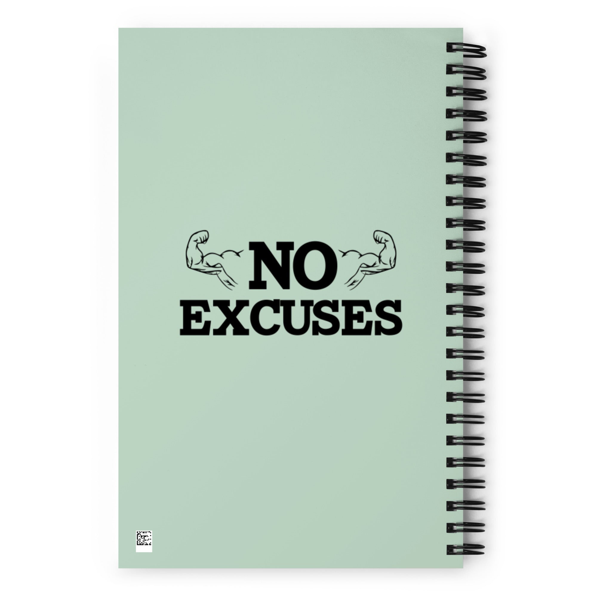 NO EXCUSES - Spiral notebook