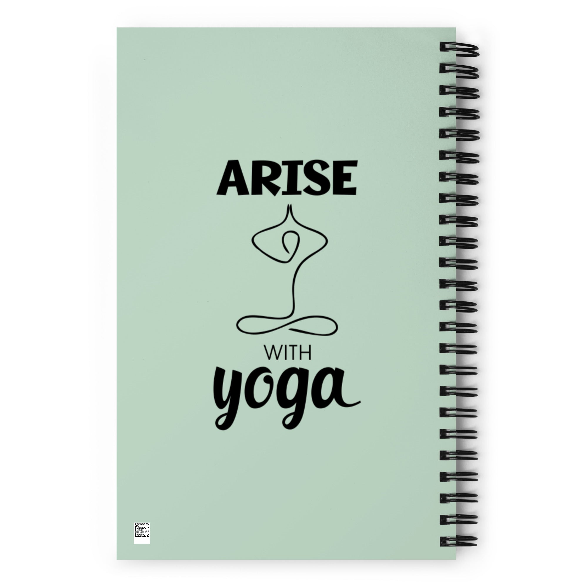 ARISE WITH YOGA - Spiral notebook