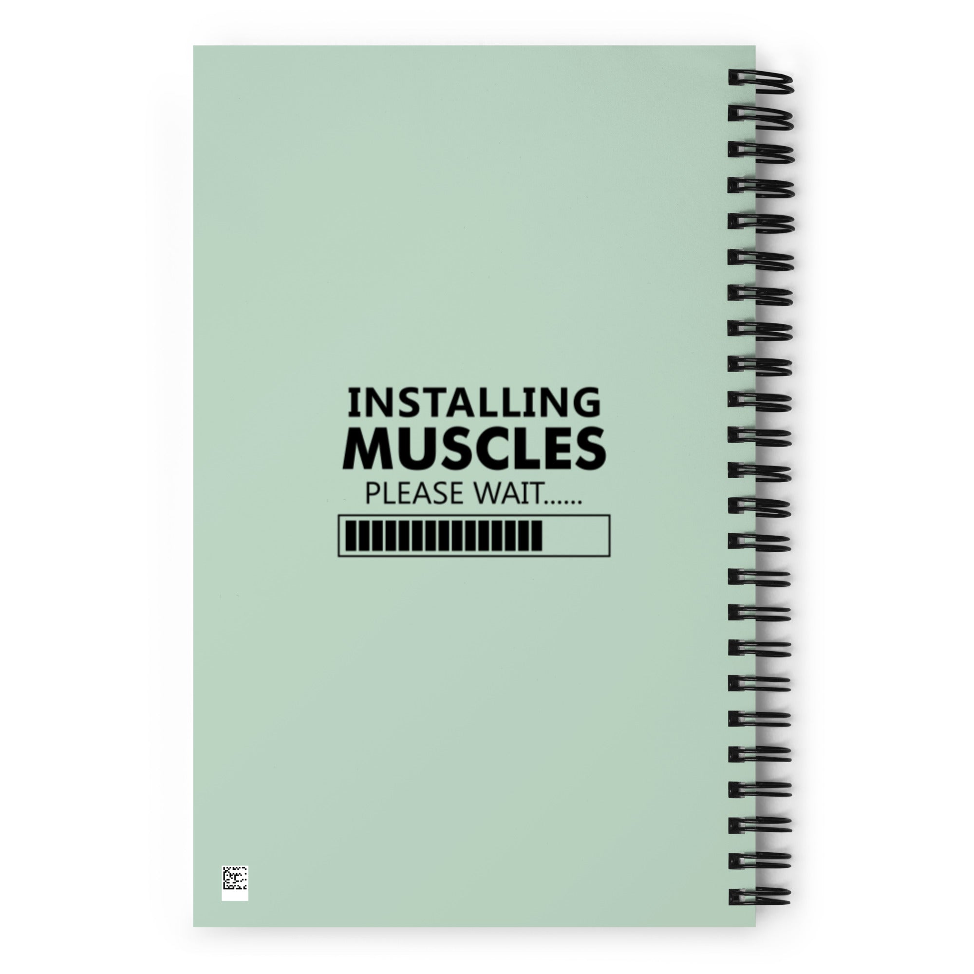 INSTALLING MUSCLES - Spiral notebook