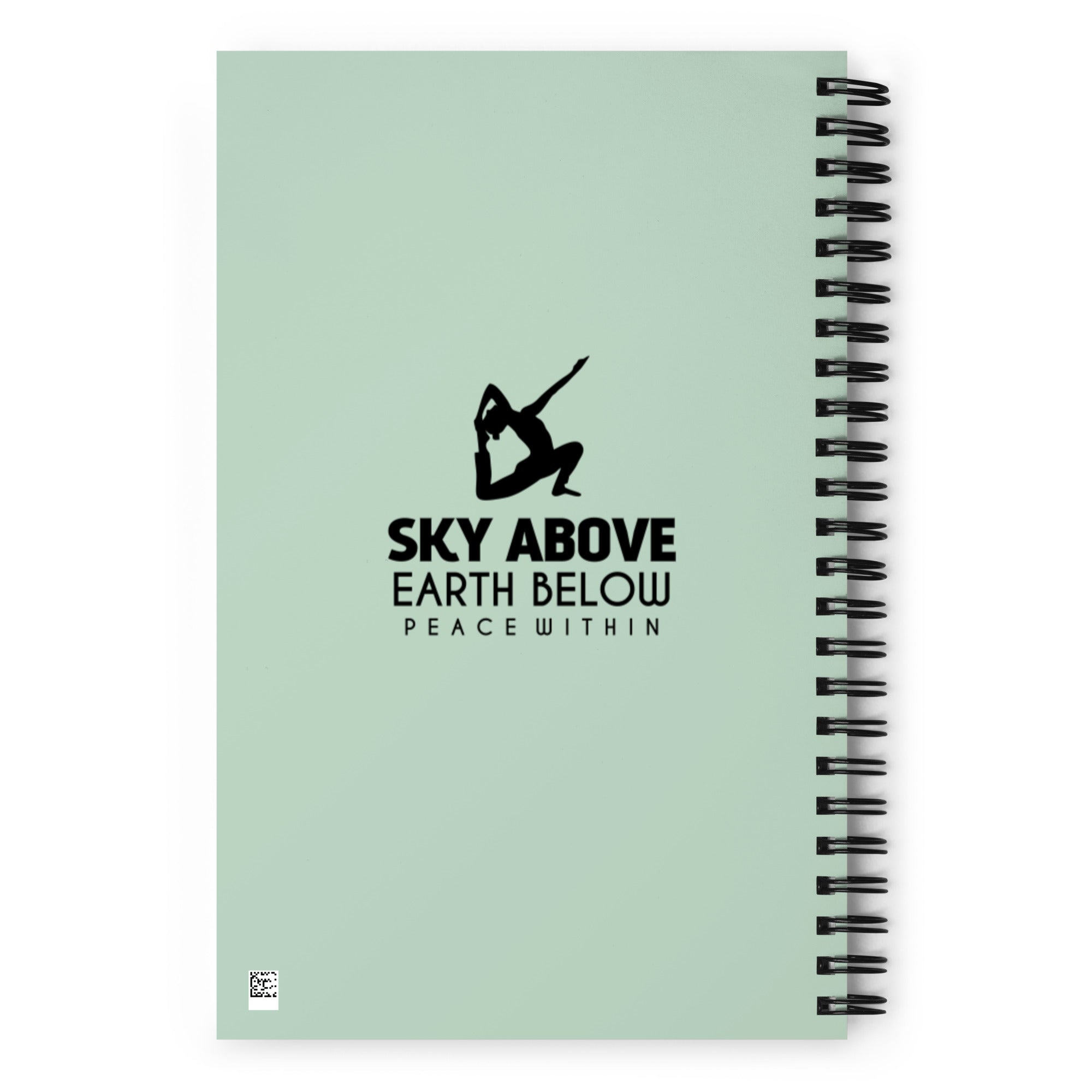 SKY ABOVE EARTH BELOW - Spiral notebook