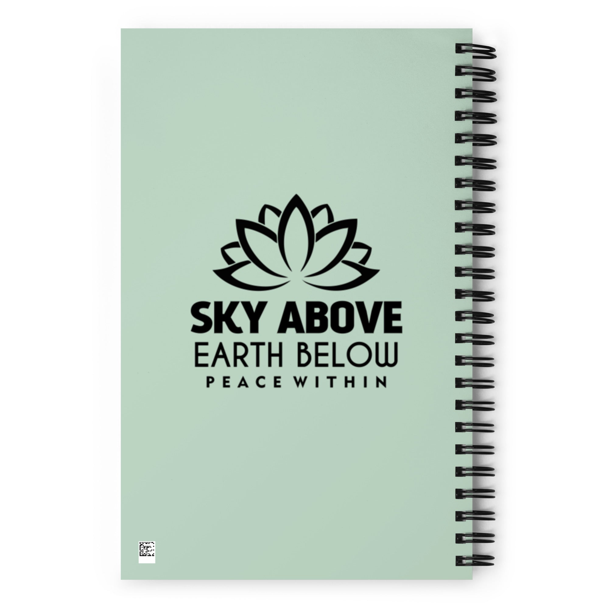 SKY ABOVE EARTH BELOW - Spiral notebook