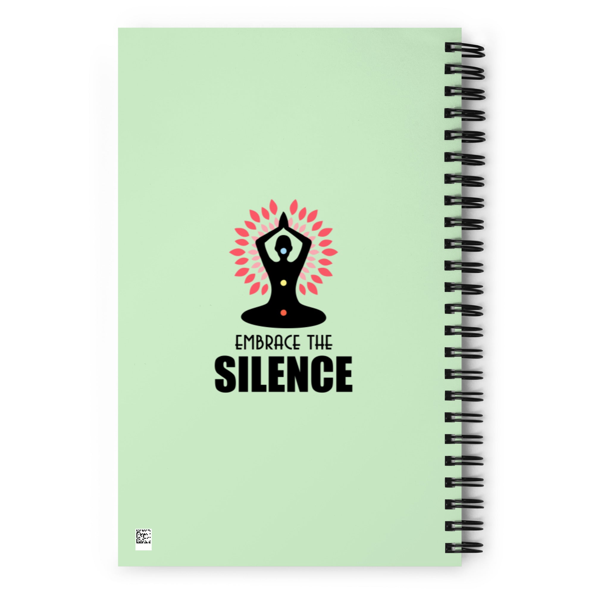 EMBRACE THE SILENCE - Spiral notebook