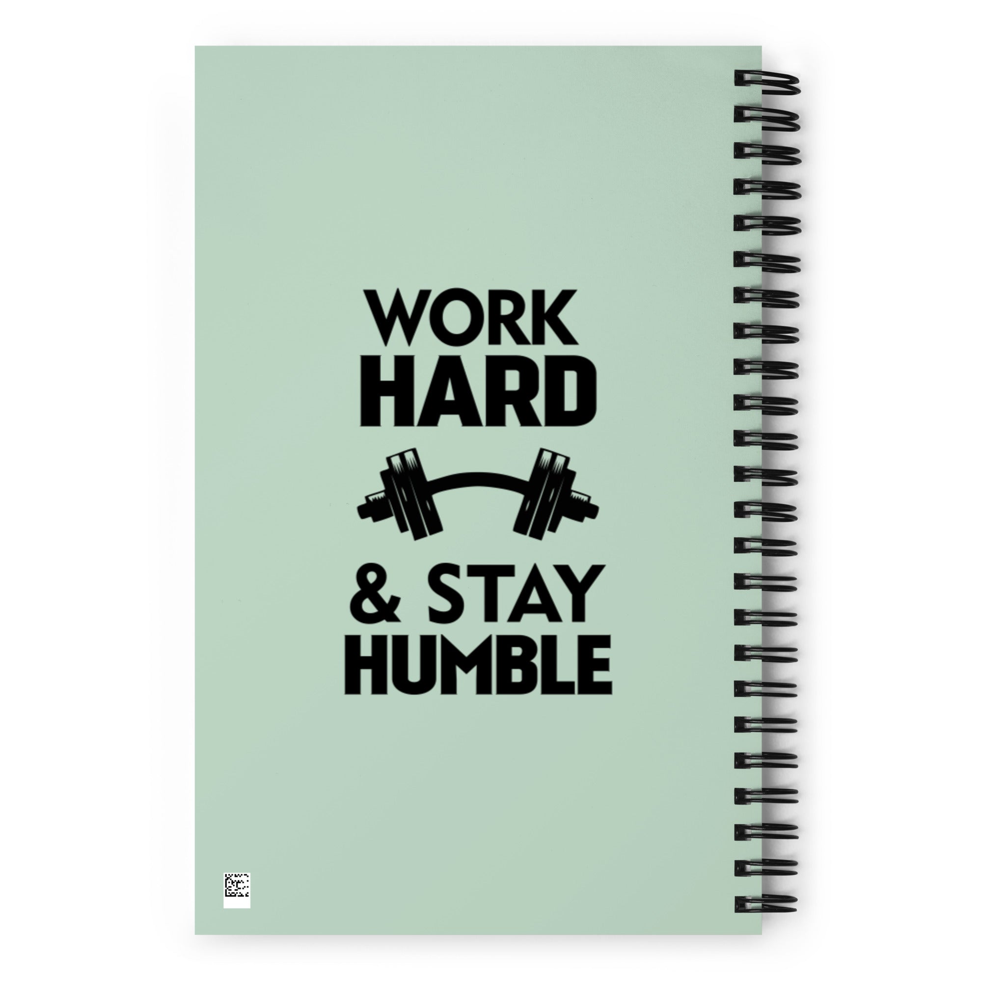 WORK HARD & STAY HUMBLE - Spiral notebook