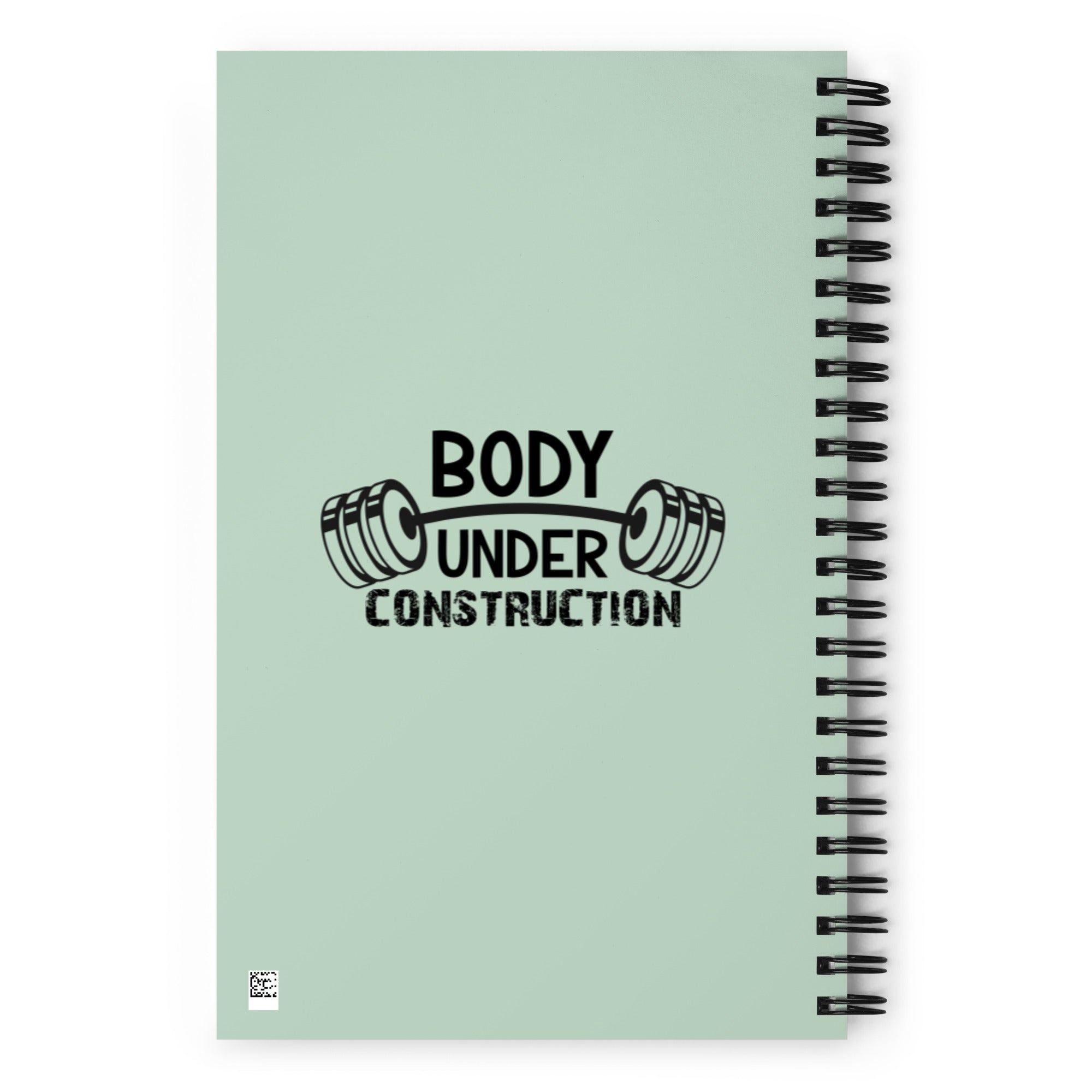 BODY UNDER CONSTRUCTION - Spiral notebook