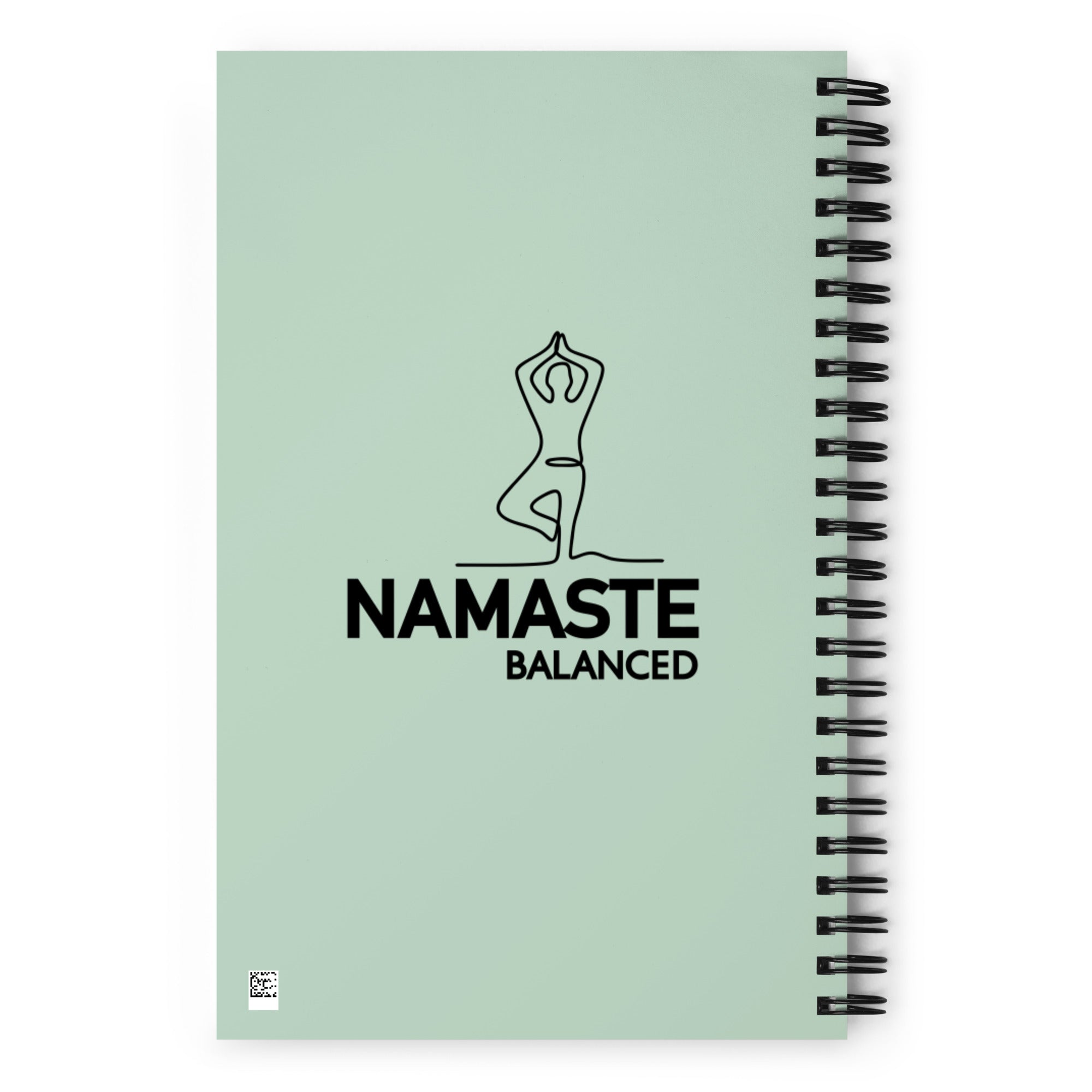 NAMASTE BALANCED - Spiral notebook