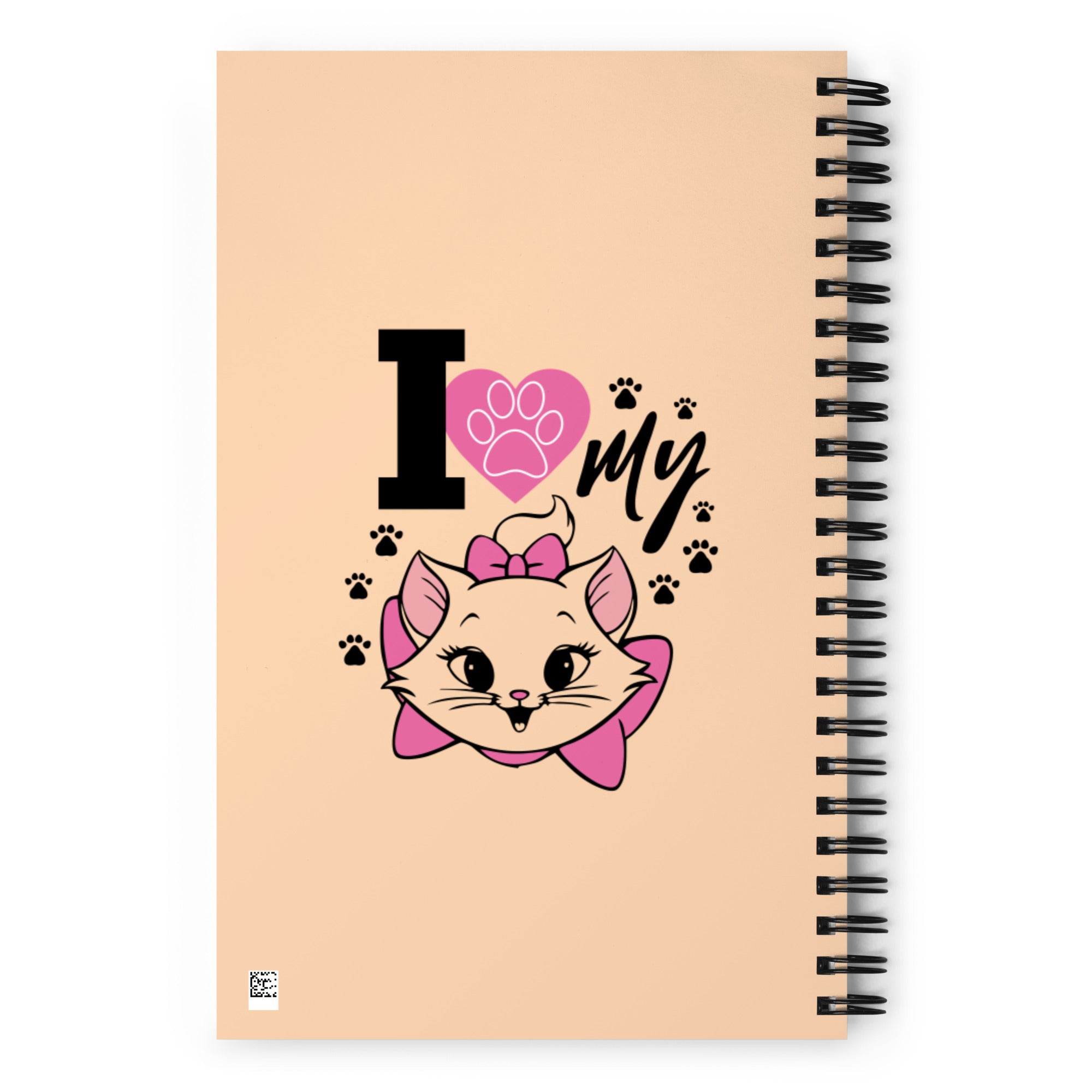 I LOVE MY CAT - Spiral notebook