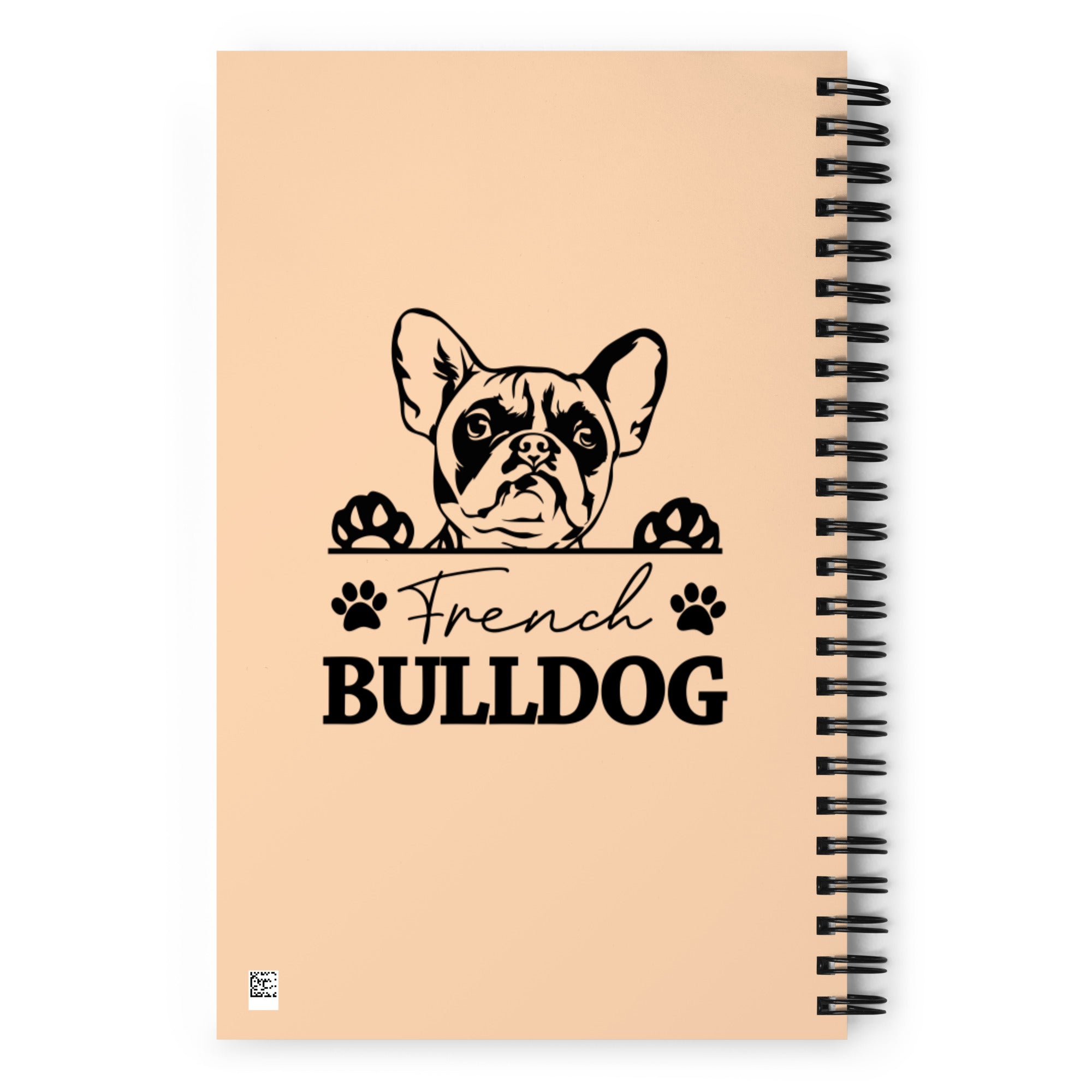 FRENCH BULLDOG - Spiral notebook