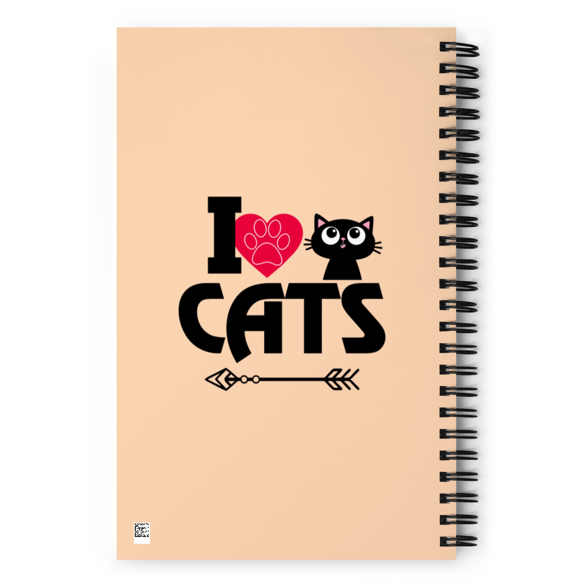 I LOVE CATS - Spiral notebook