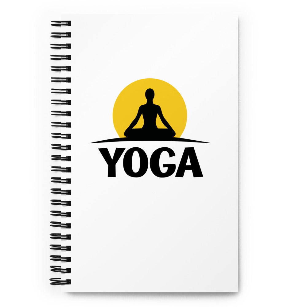 YOGA - Spiral notebook