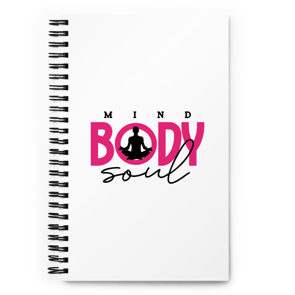 MIND BODY SOUL - Spiral notebook