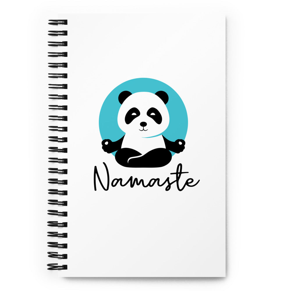 NAMASTE - Spiral notebook