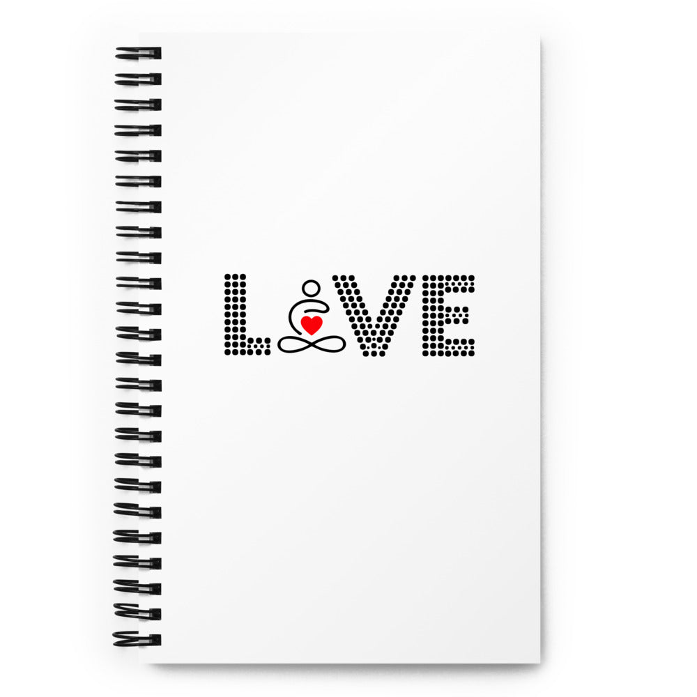 LOVE - Spiral notebook