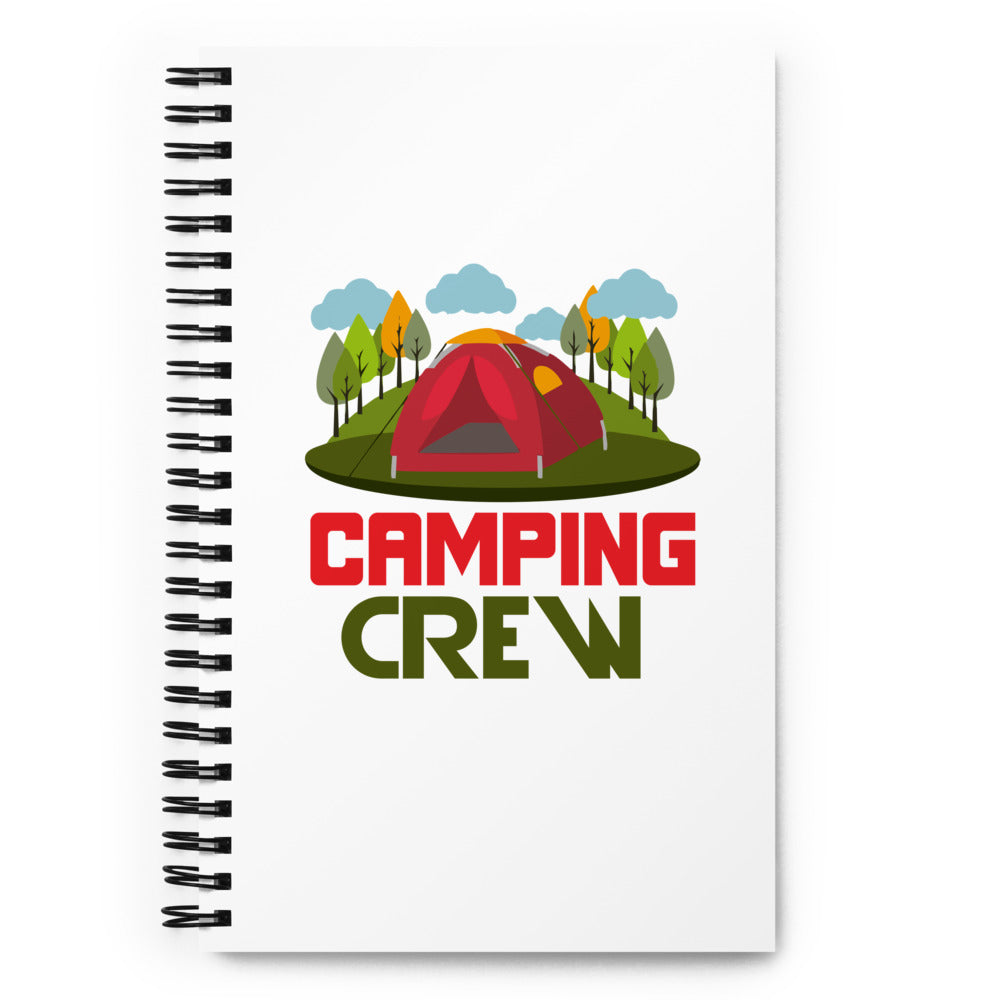 CAMPING CREW - Spiral notebook