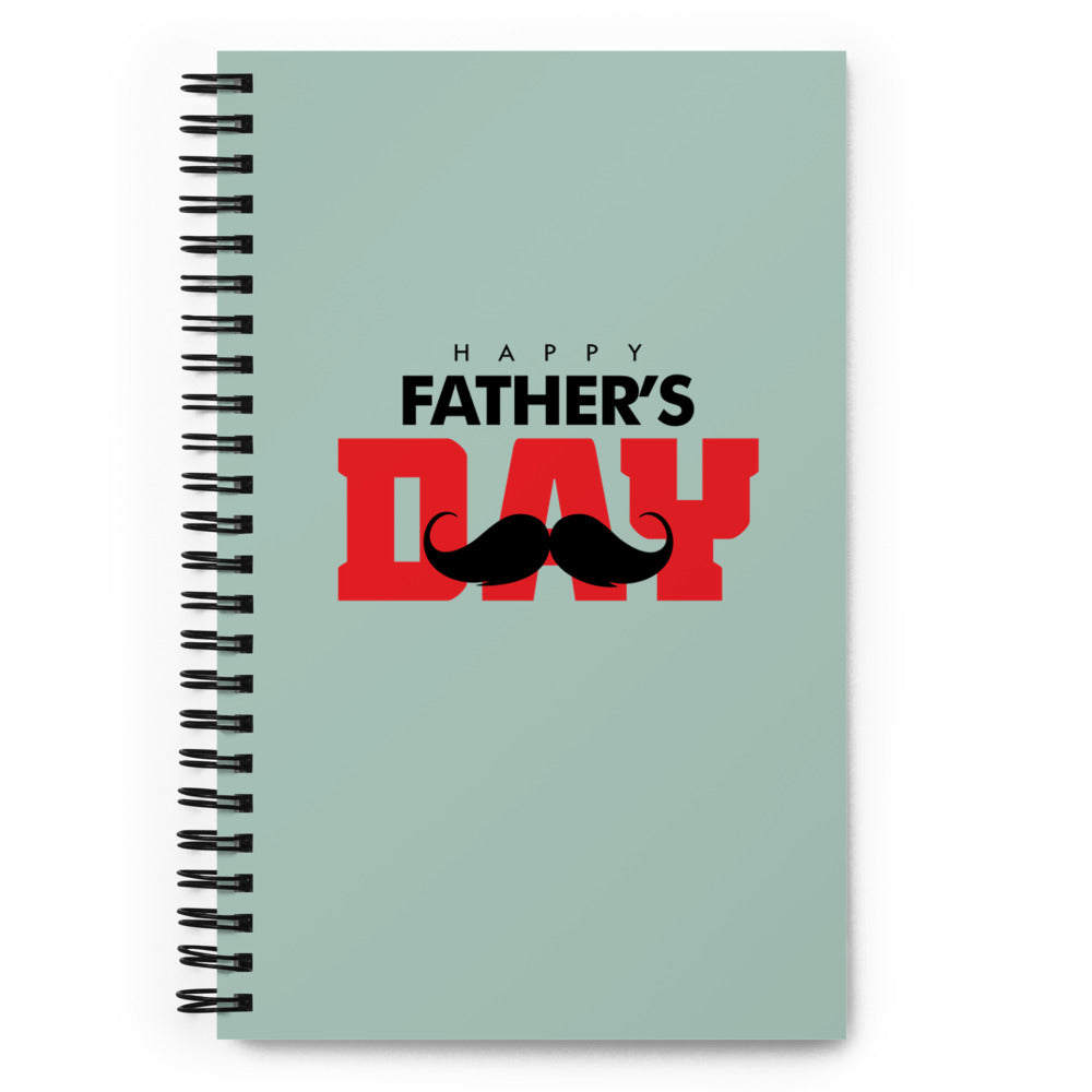 HAPPY FATHER'S DAY - Spiral notebook