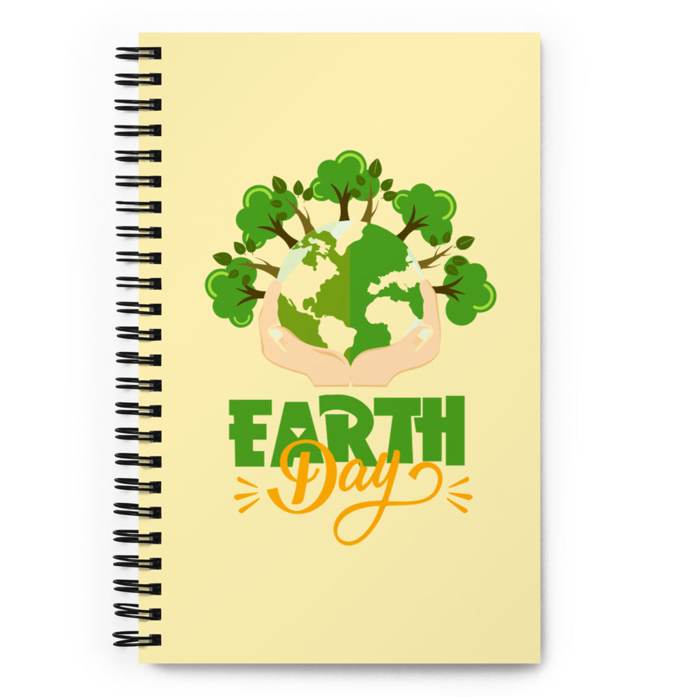 EARTH DAY - Spiral notebook