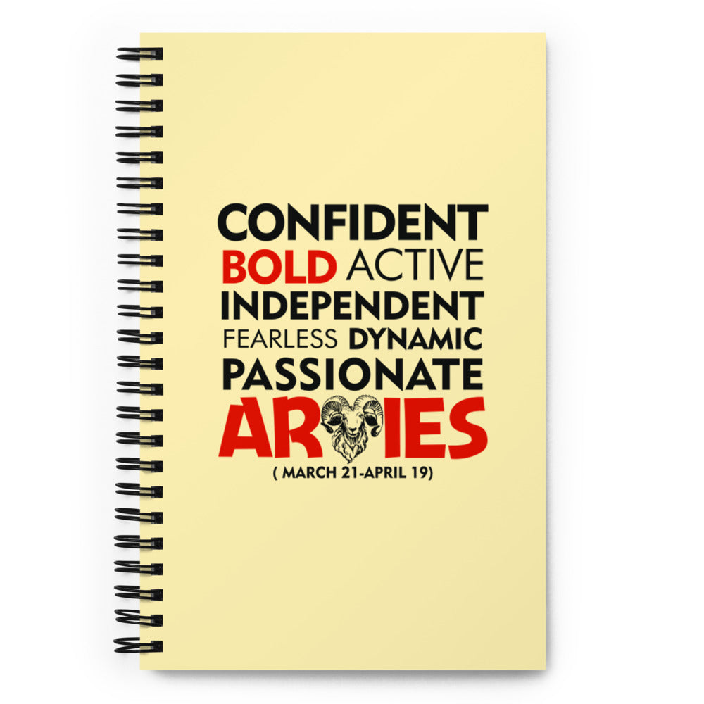 ARIES - Spiral notebook