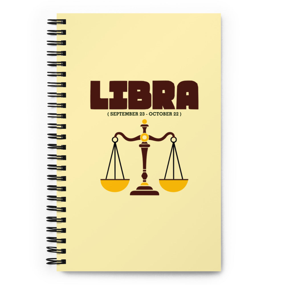 LIBRA - Spiral notebook