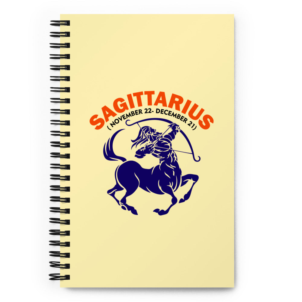 SAGITTARIUS - Spiral notebook