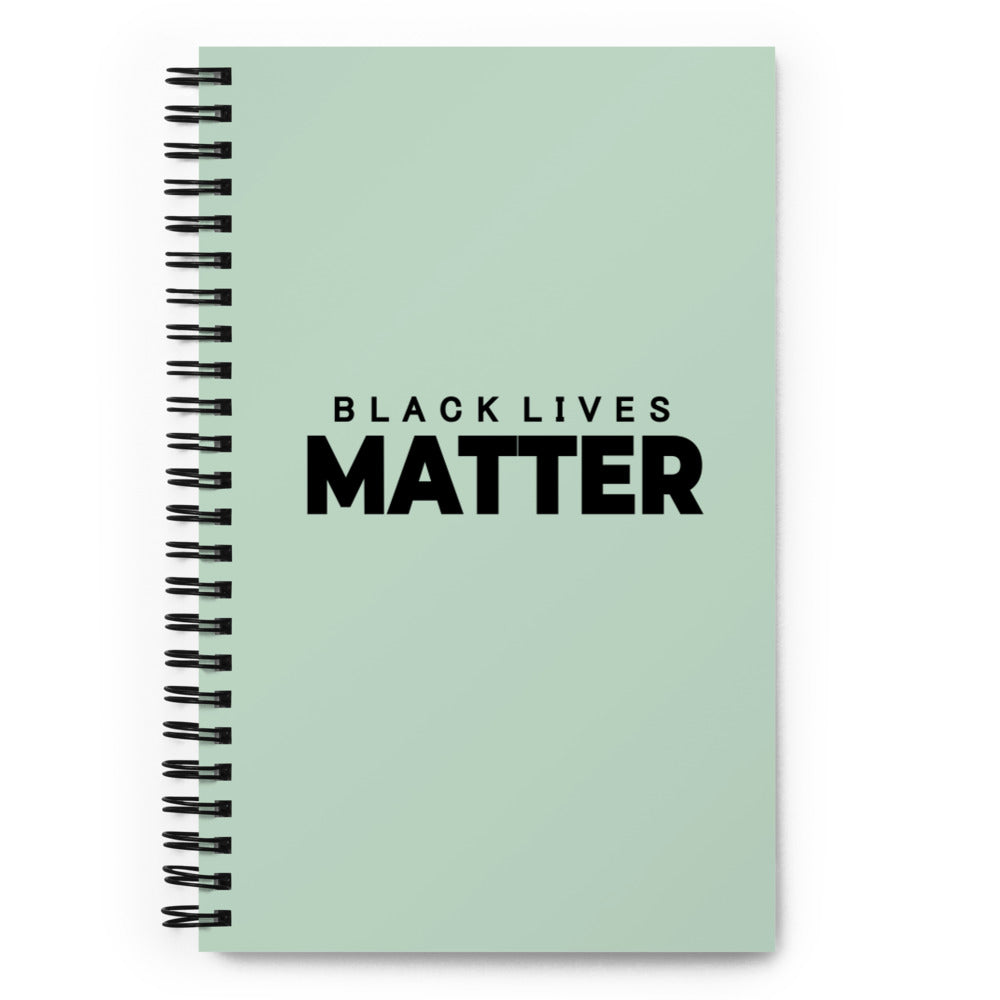 BLACK LIVES MATTER - Spiral notebook