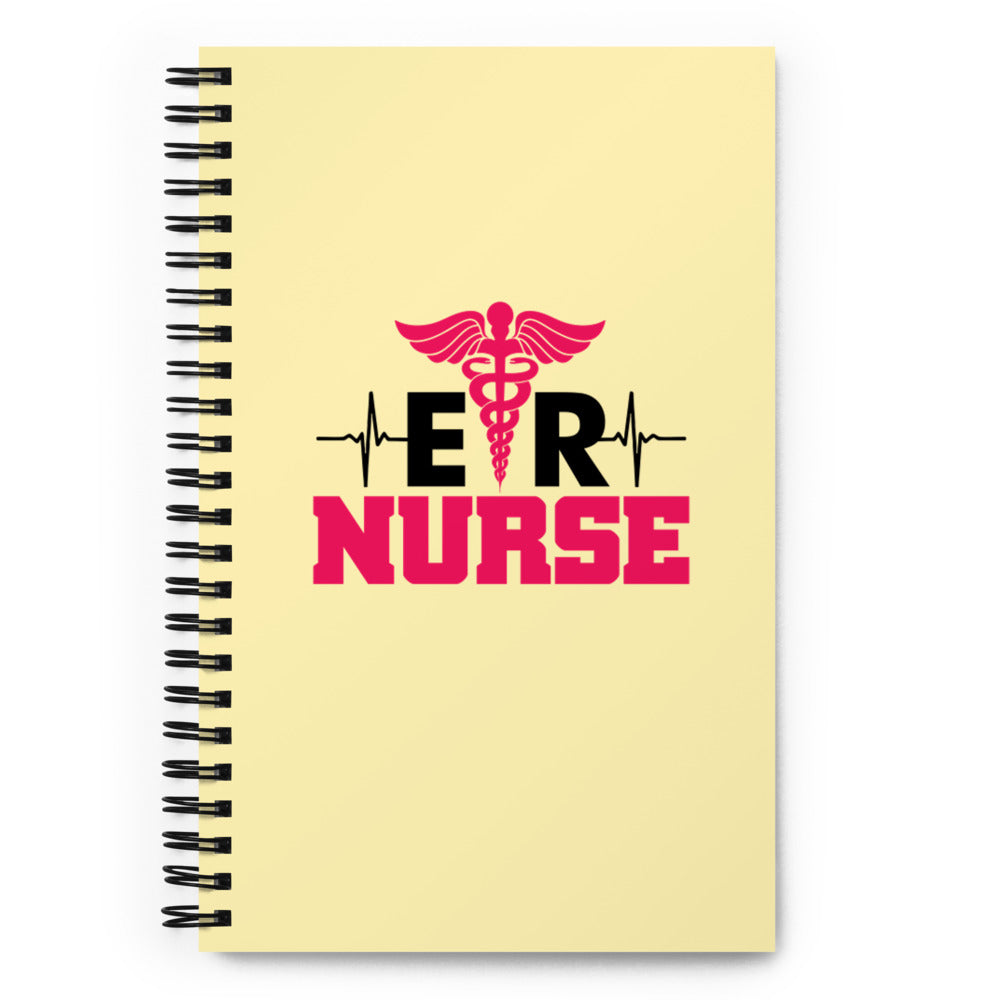 ER NURSE - Spiral notebook