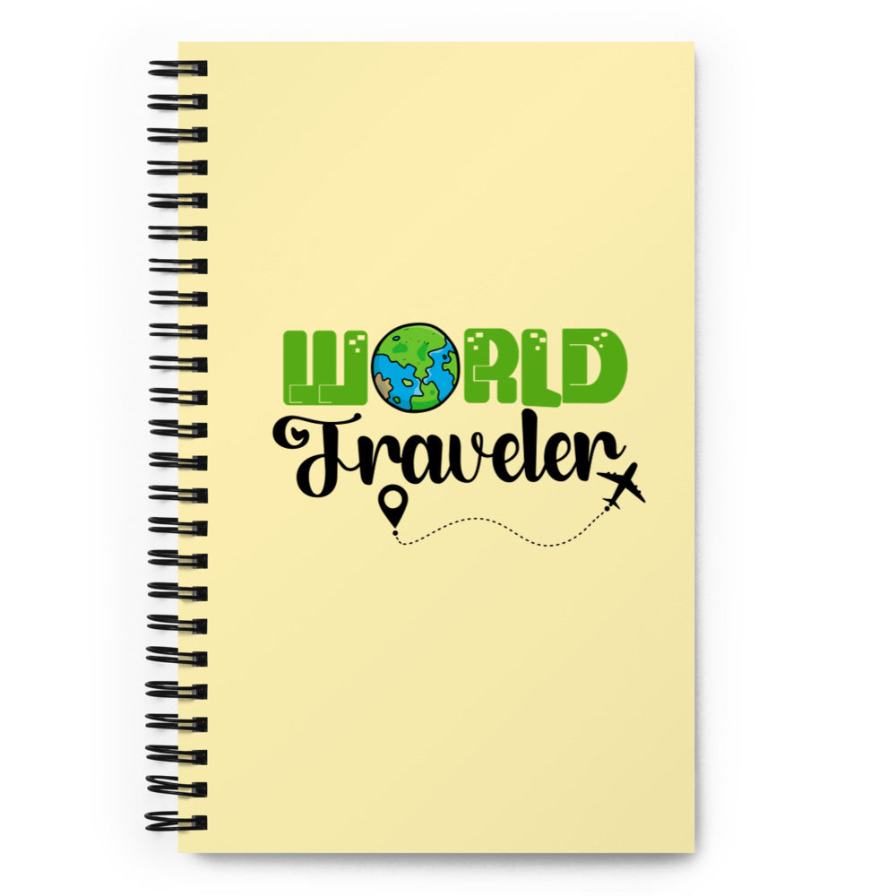 WORLD TRAVELER - Spiral notebook