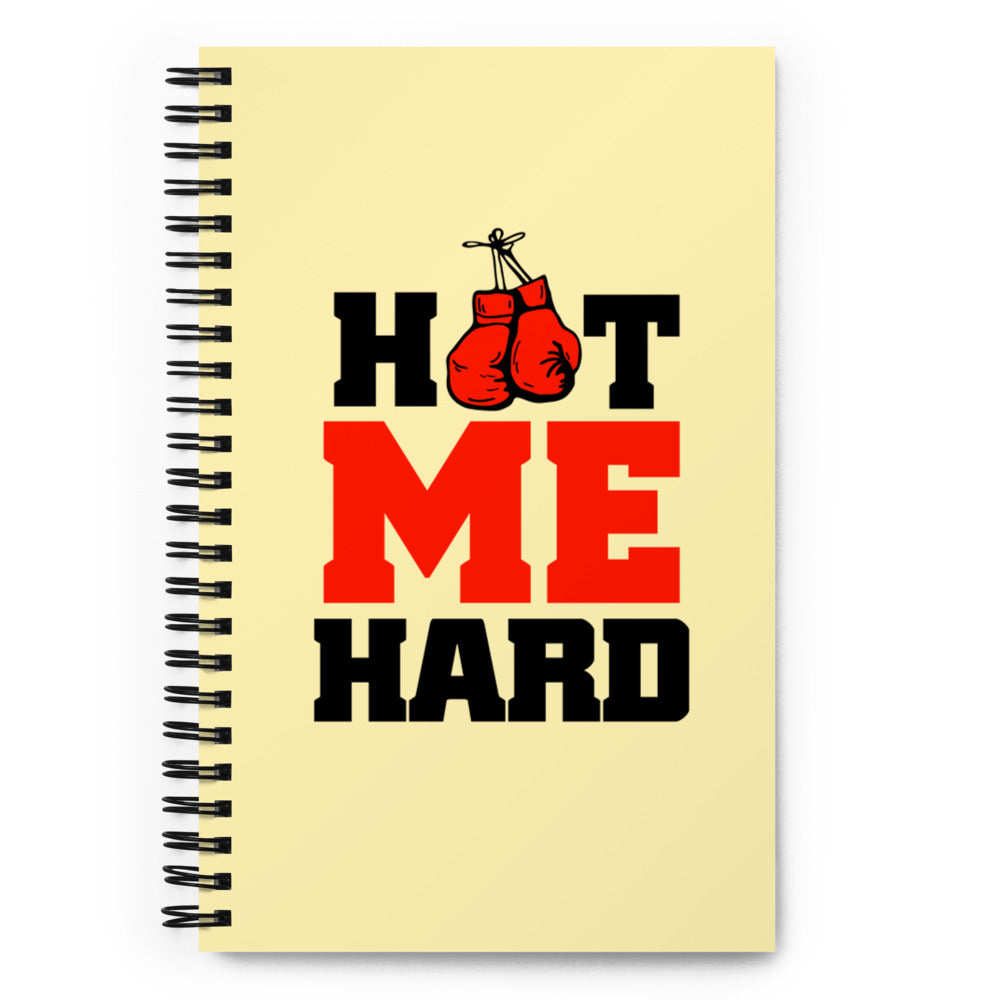 HOT ME HARD - Spiral notebook