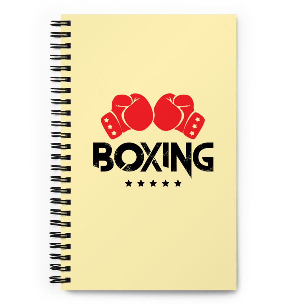 BOXING - Spiral notebook