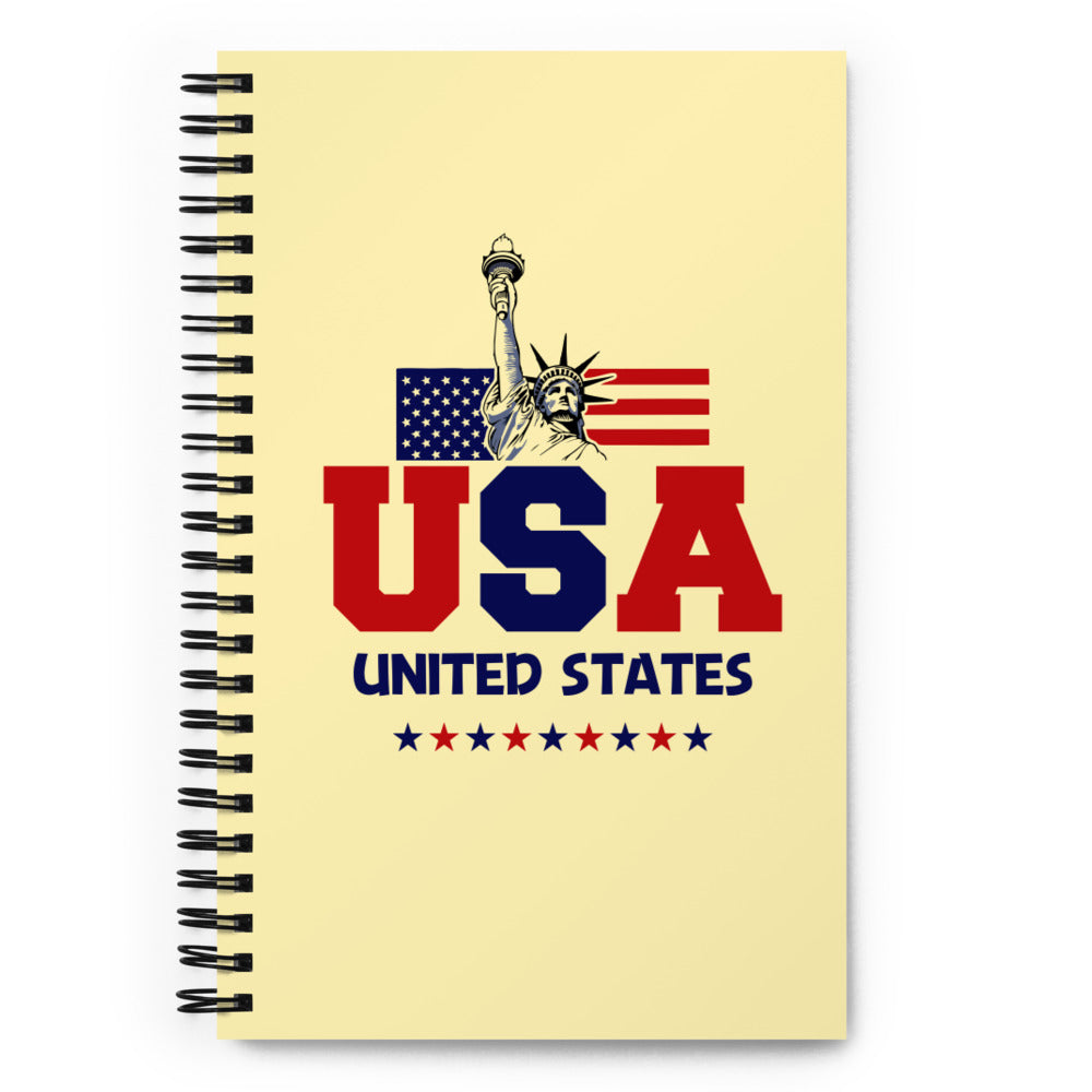 UNITED STATES OF AMERICA - Spiral notebook