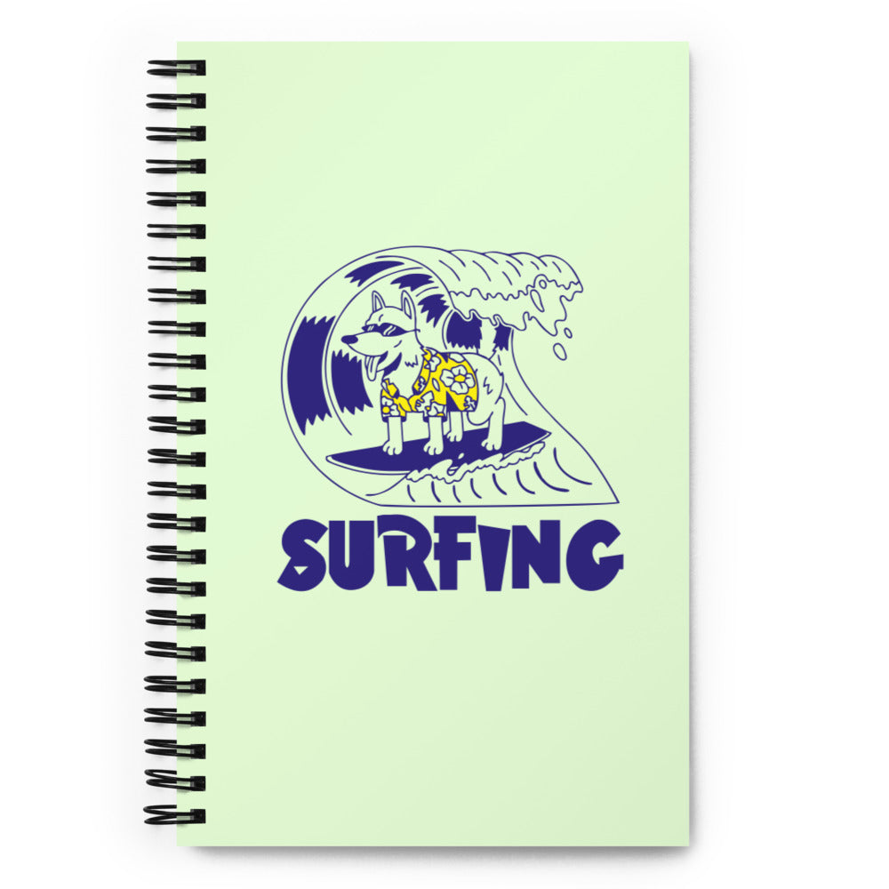 SURFING - Spiral notebook