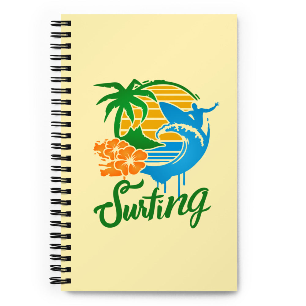 SURFING - Spiral notebook