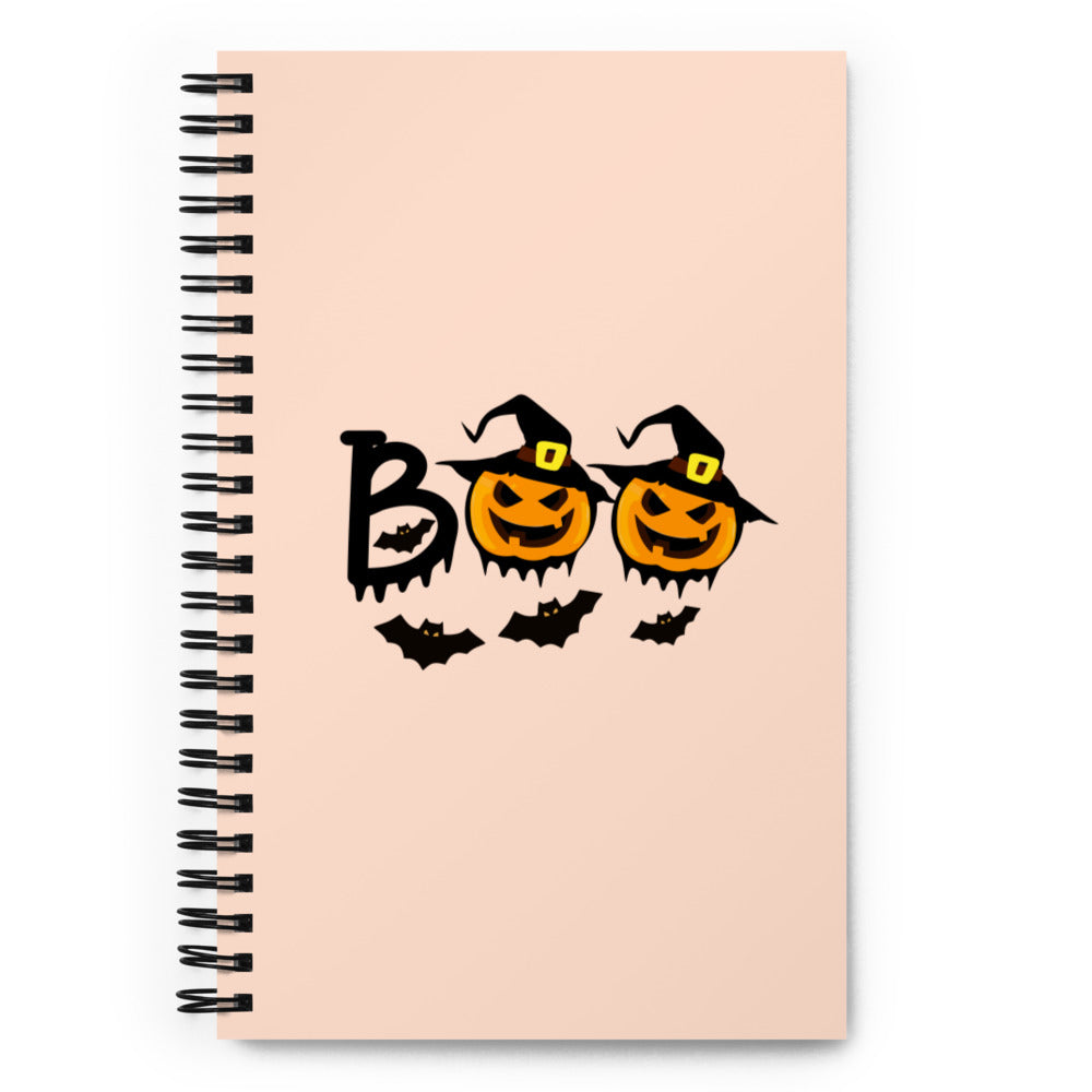 BOO - Spiral notebook