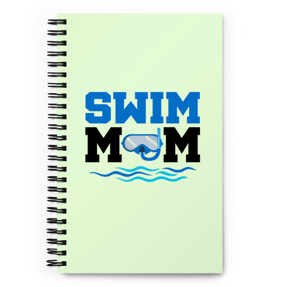 SWIM MOM - Spiral notebook