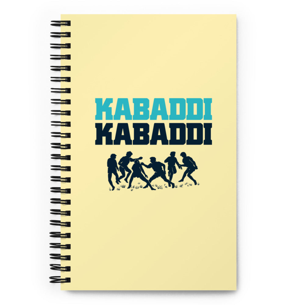 KABADDI KABADDI - Spiral notebook