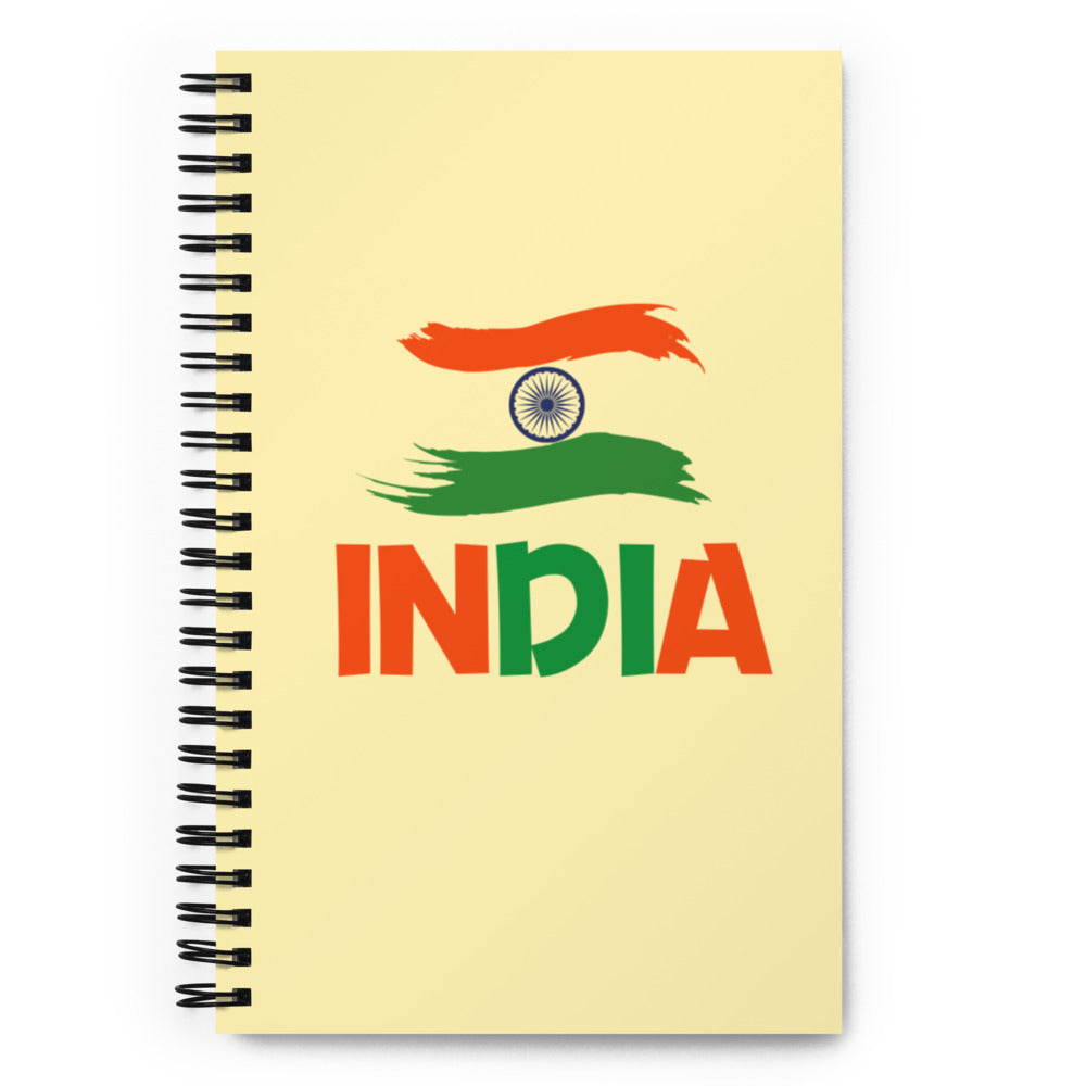 INDIA - Spiral notebook