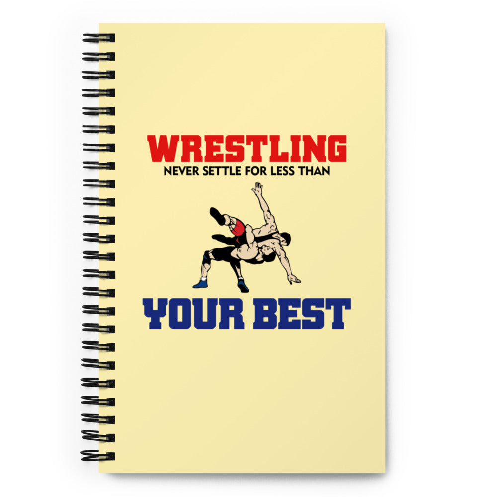 WRESTLING - Spiral notebook