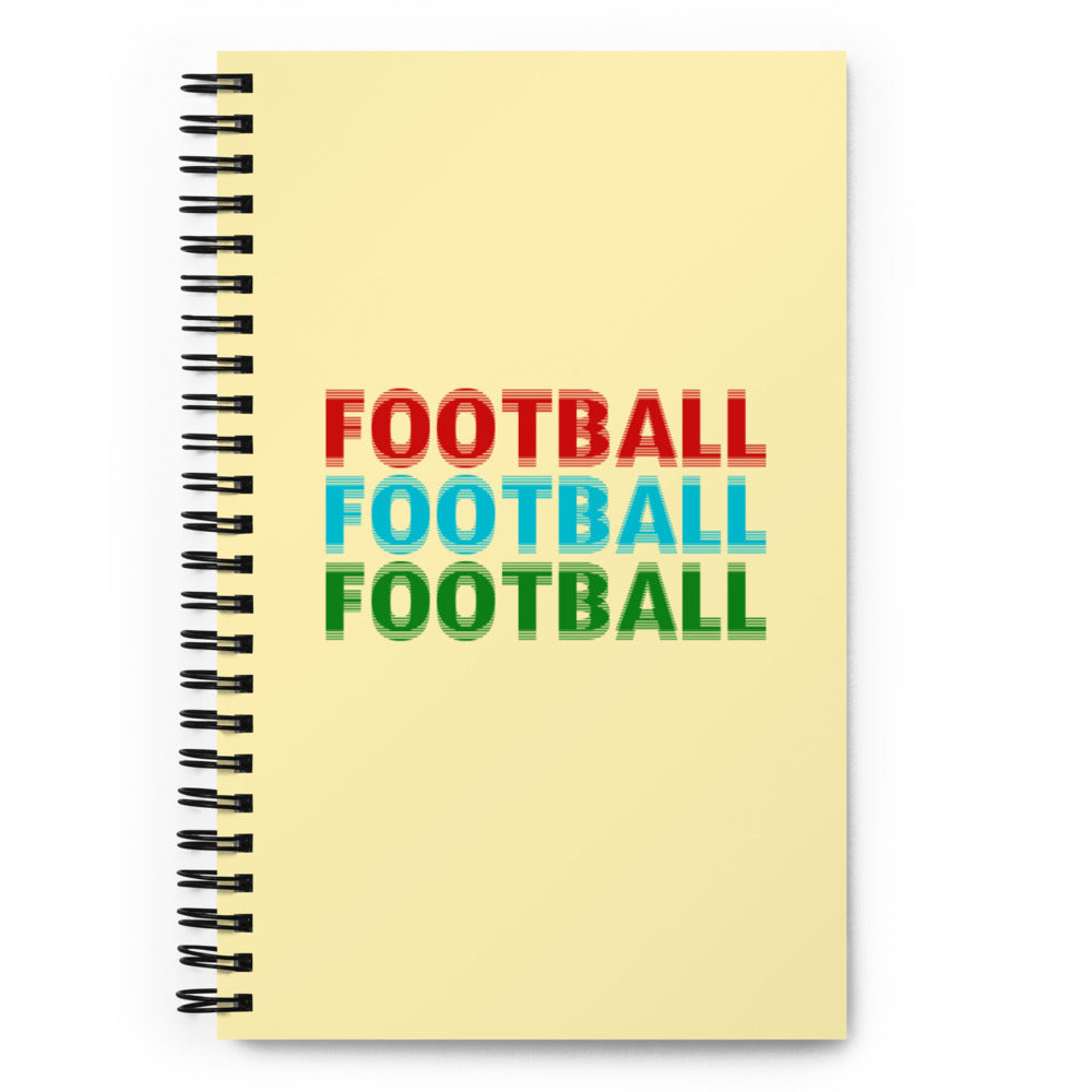 FOOTBALL - Spiral notebook