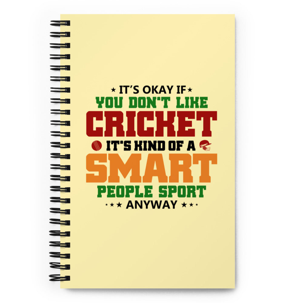 CRICKET - Spiral notebook