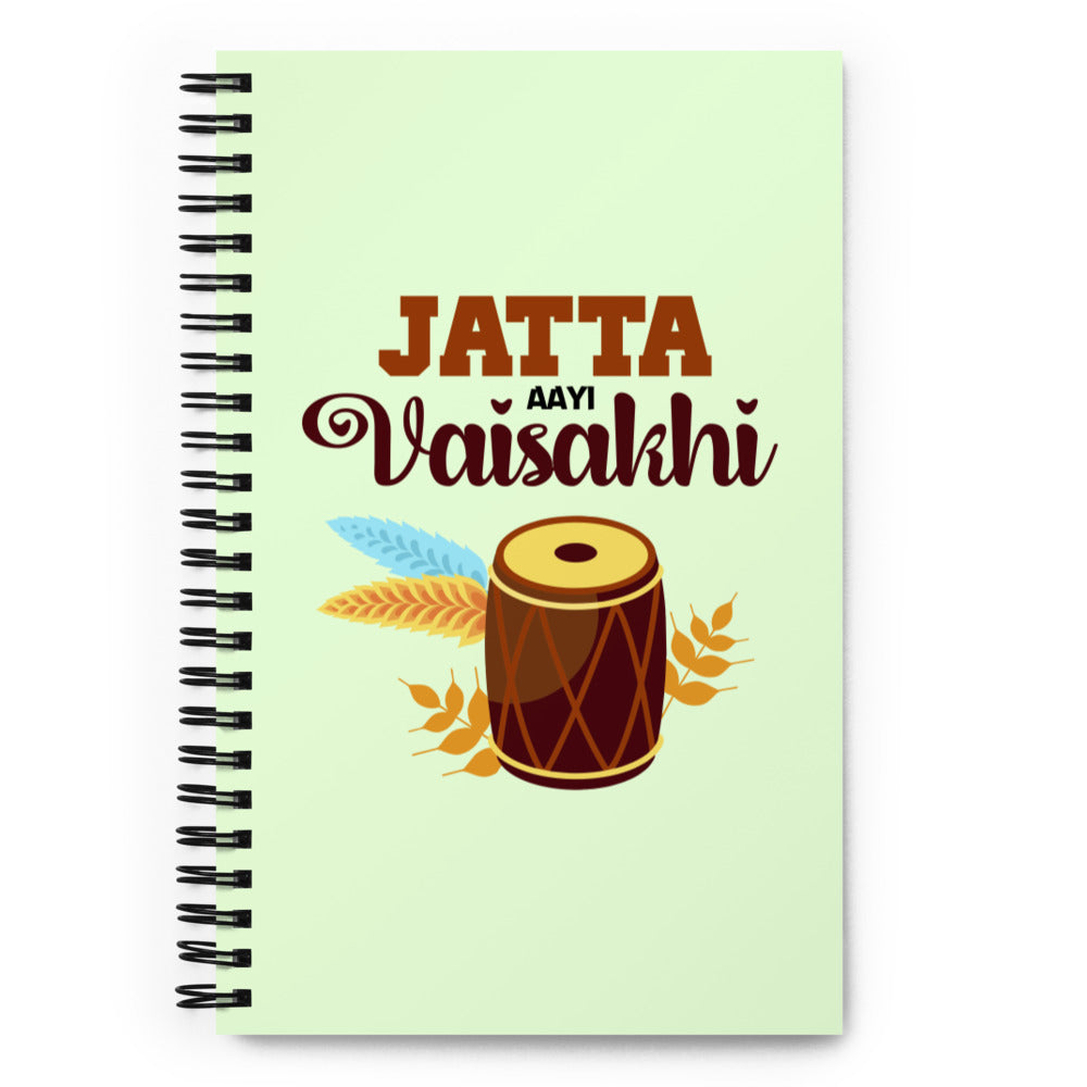 JATTA AAYI VAISAKHI - Spiral notebook