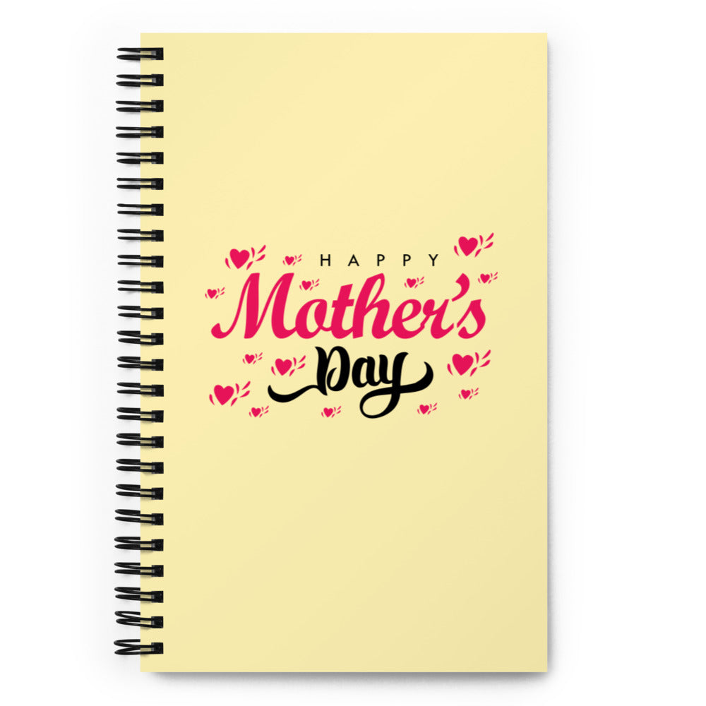 HAPPY MOTHER'S DAY - Spiral notebook