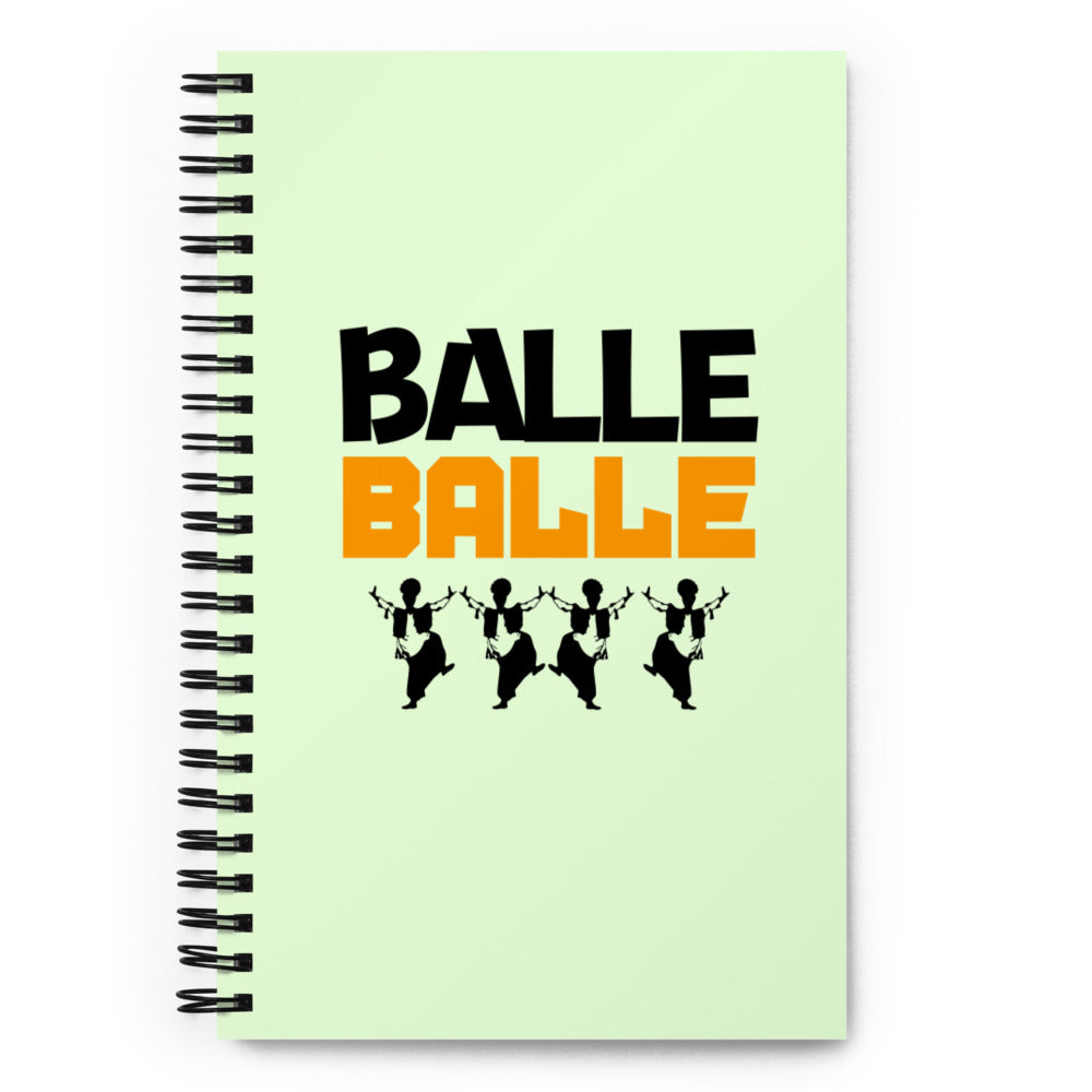 BALLE BALLE - Spiral notebook