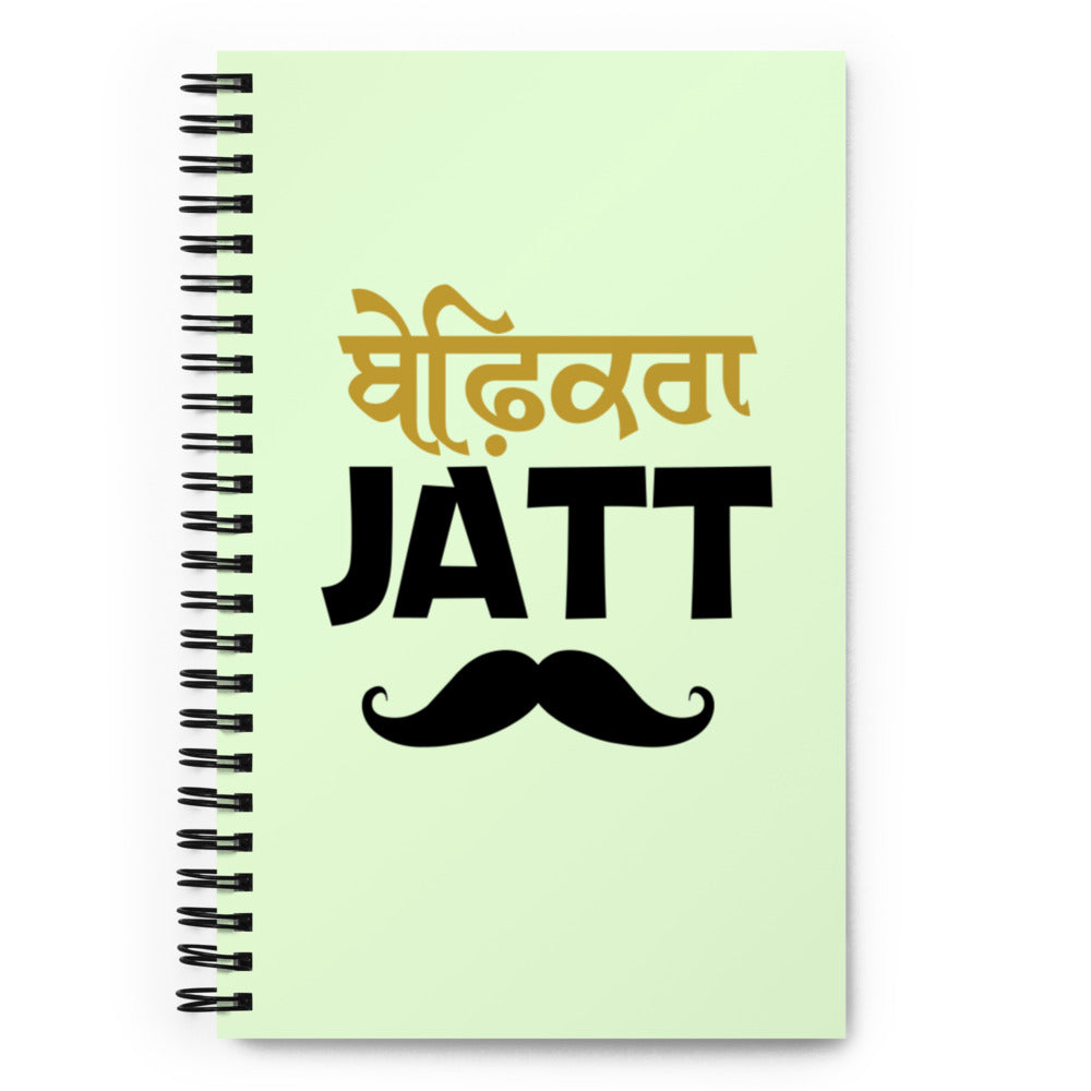 BEFIKRA JATT - Spiral notebook