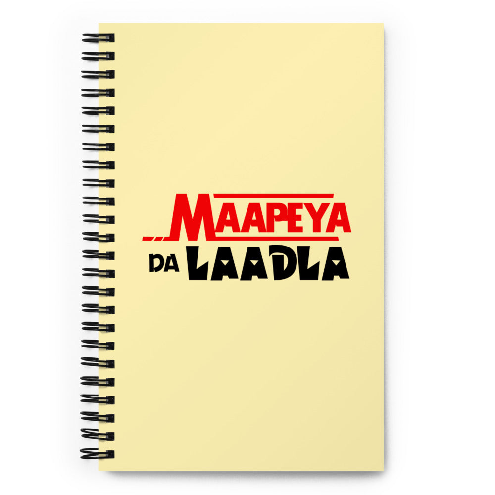 MAAPEYA DA LAADLA - Spiral notebook