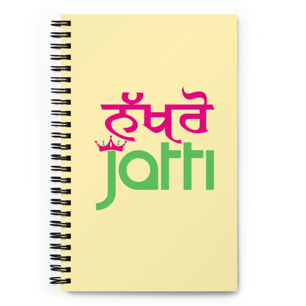 NAKHRO JATTI - Spiral notebook