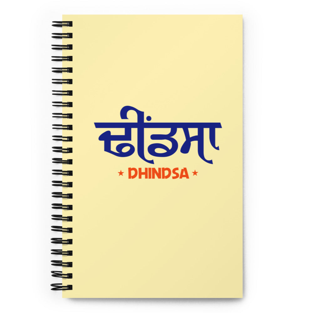 DHINDSA - Spiral notebook