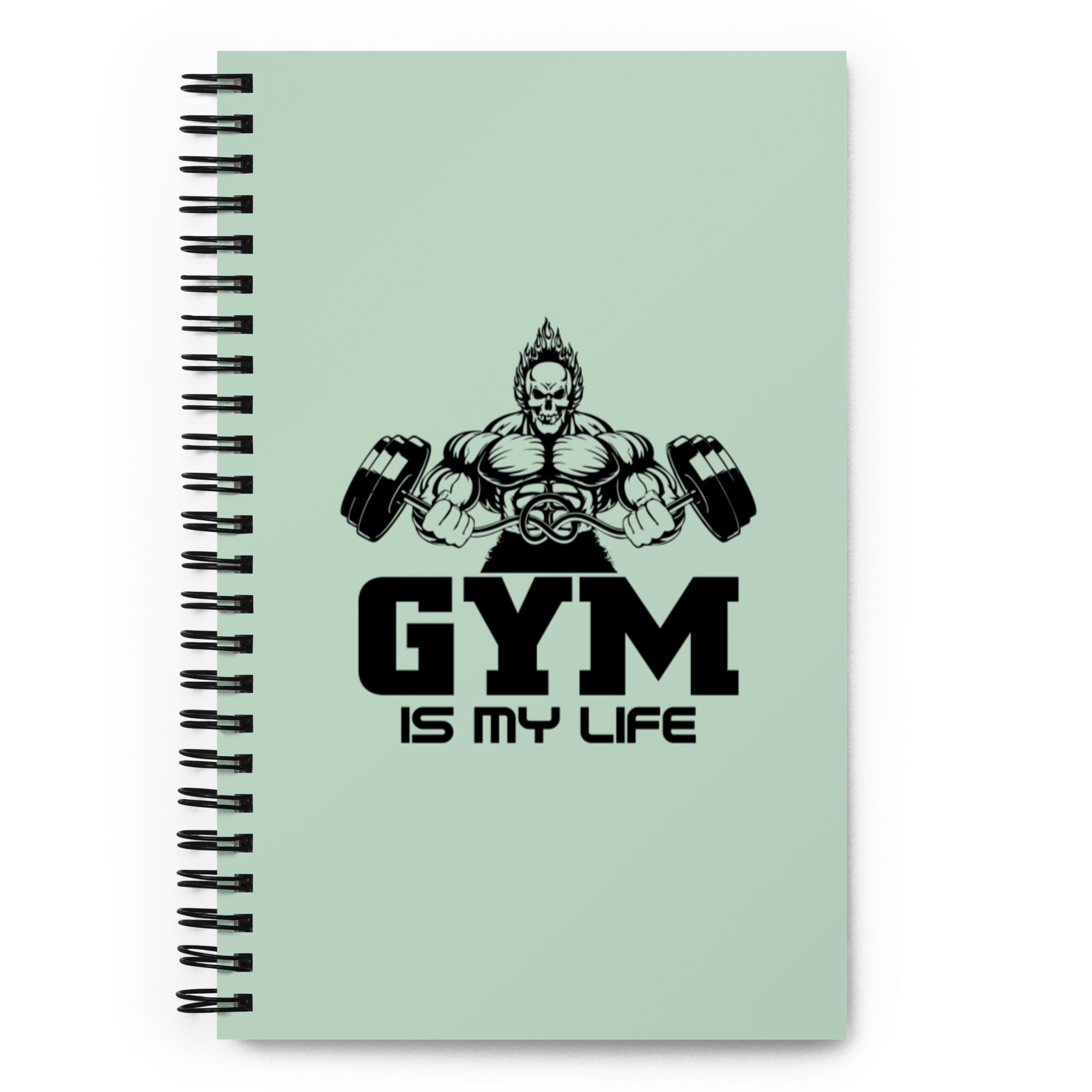 GYM IS MY LIFE - Spiral notebook