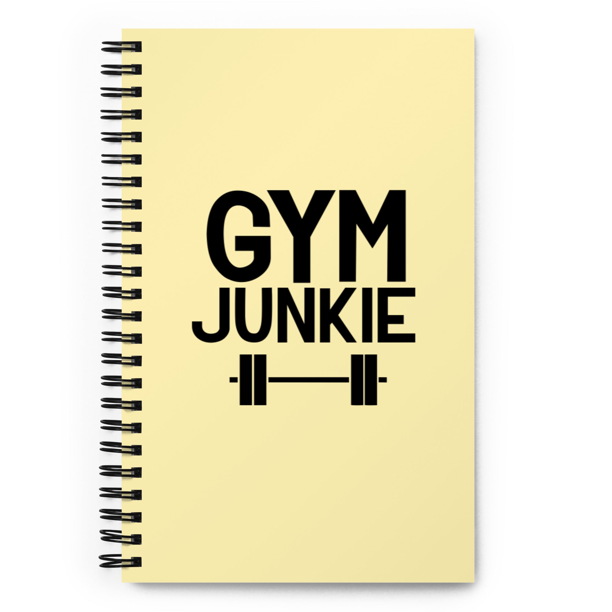 GYM JUNKIE - Spiral notebook