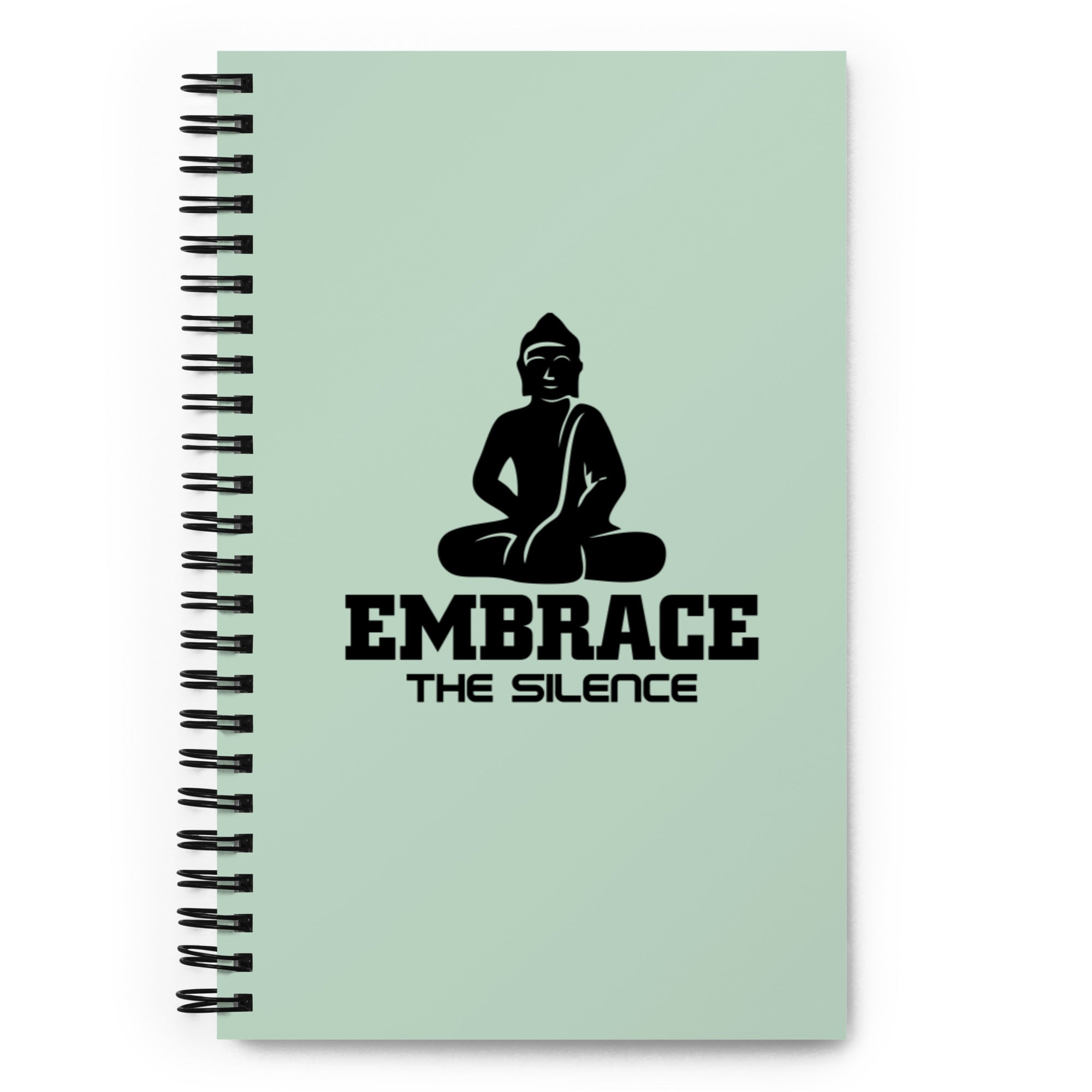EMBRACE THE SILENCE - Spiral notebook